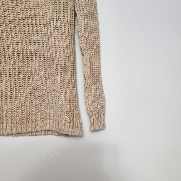Faded Glory Sweaters Yellow Creme Knit Sweater - Picture 4 of 10